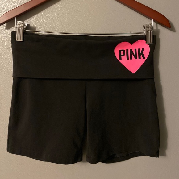 PINK Victoria's Secret Pants - PINK Yoga victoria's secret biker yoga shorts